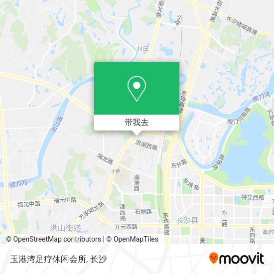 玉港湾足疗休闲会所地图