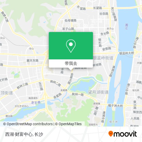 西湖·财富中心地图