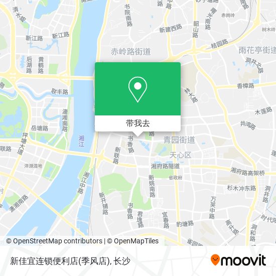 新佳宜连锁便利店(季风店)地图
