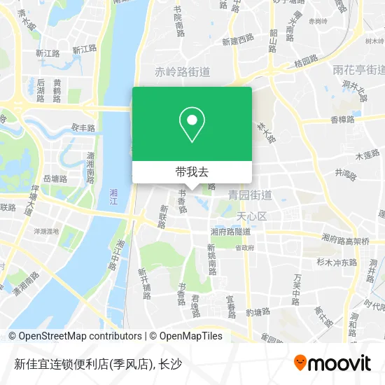 新佳宜连锁便利店(季风店)地图