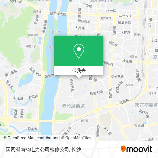 国网湖南省电力公司检修公司地图