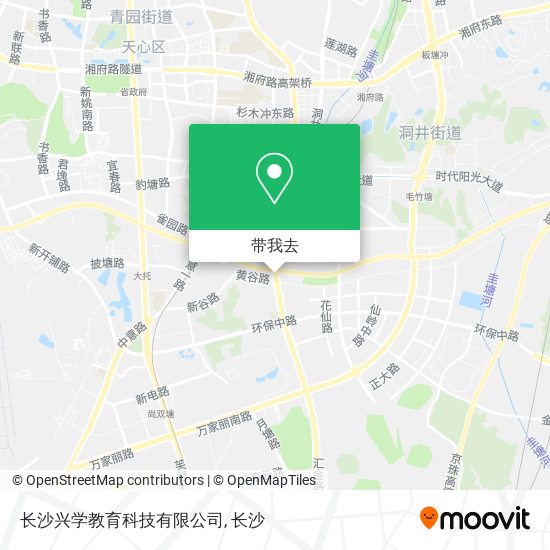 长沙兴学教育科技有限公司地图