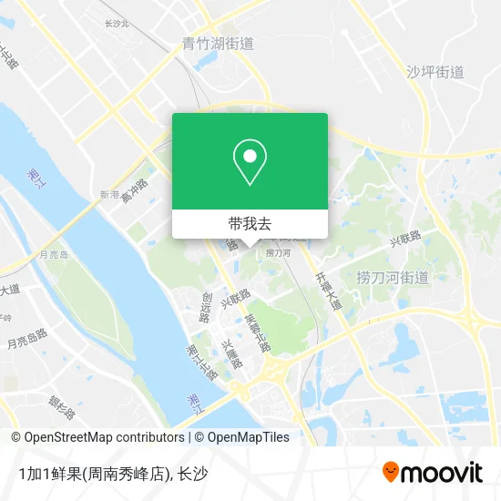 1加1鲜果(周南秀峰店)地图