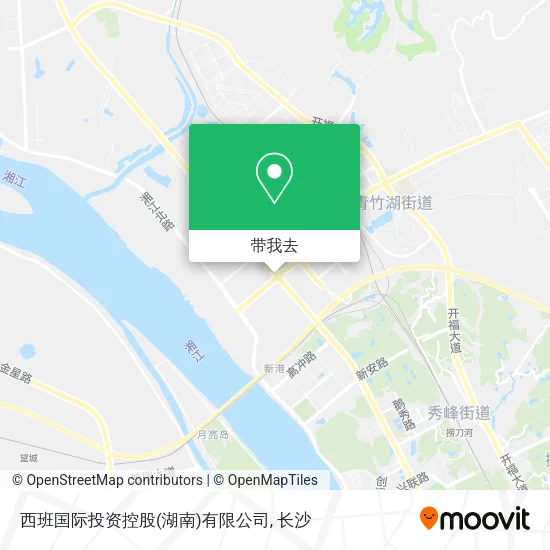 西班国际投资控股(湖南)有限公司地图