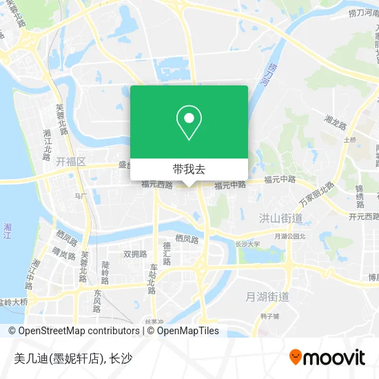 美几迪(墨妮轩店)地图