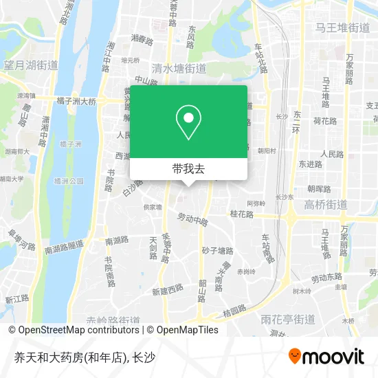 养天和大药房(和年店)地图