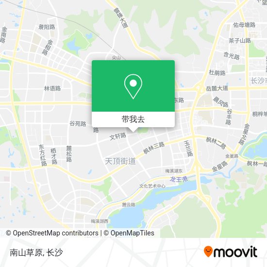 南山草原地图