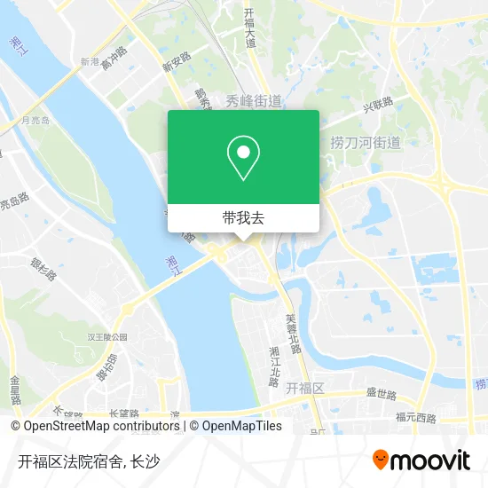 开福区法院宿舍地图