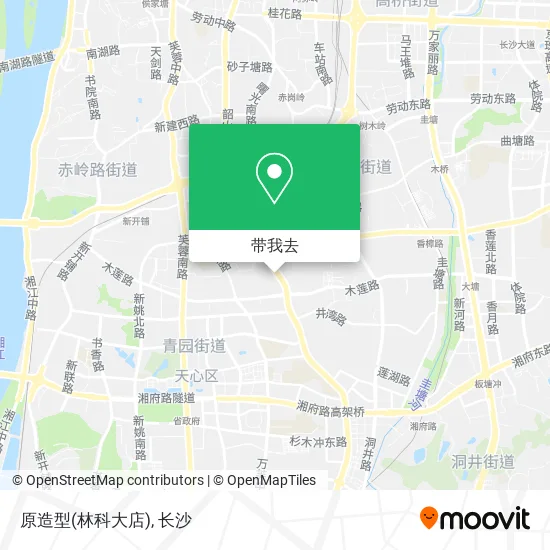 原造型(林科大店)地图