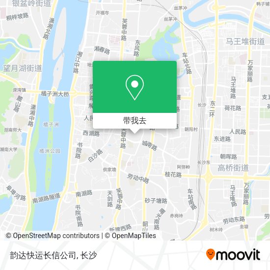 韵达快运长信公司地图