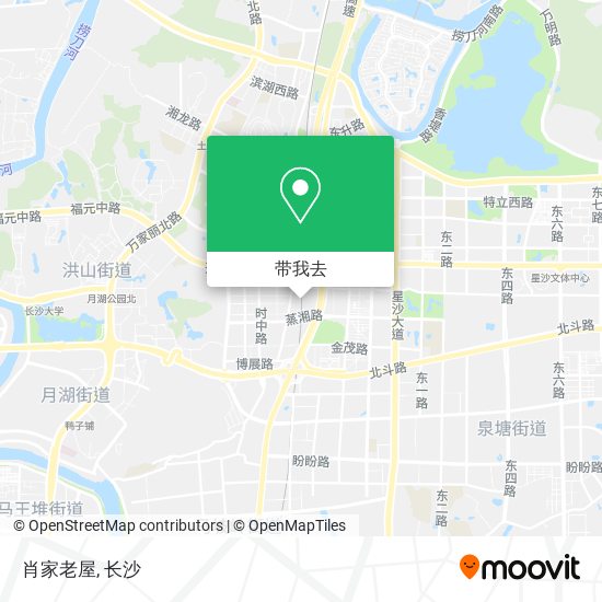 肖家老屋地图