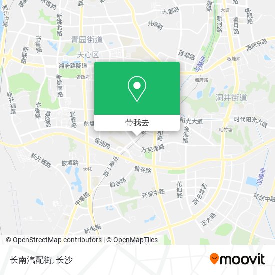 长南汽配街地图