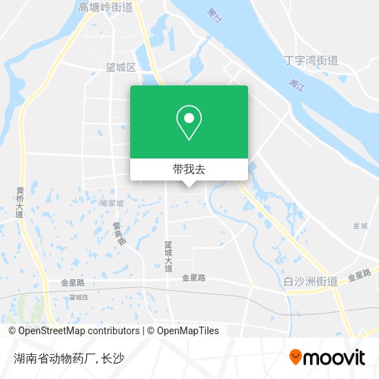 湖南省动物药厂地图