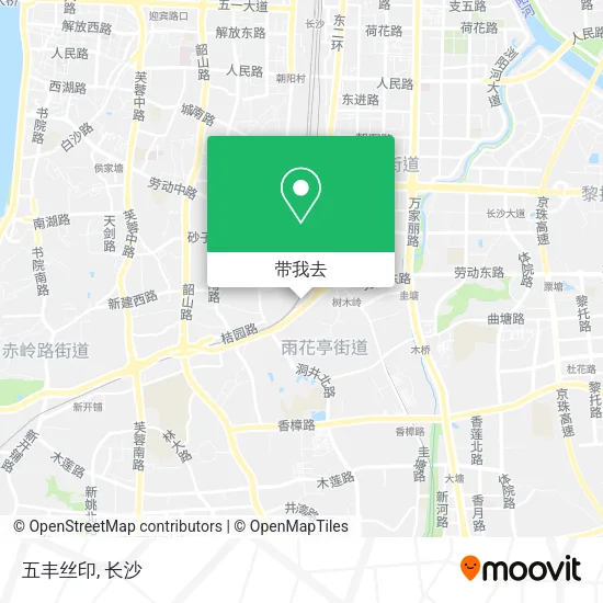 五丰丝印地图