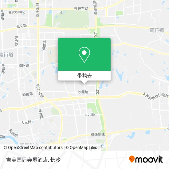 吉美国际会展酒店地图