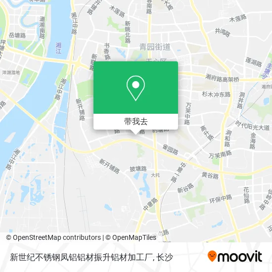 新世纪不锈钢凤铝铝材振升铝材加工厂地图