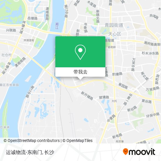 运诚物流-东南门地图