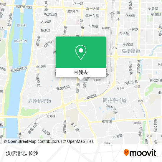 汉糖港记地图