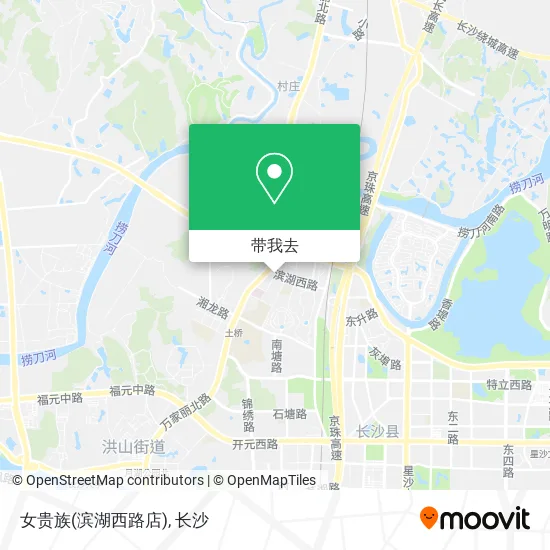 女贵族(滨湖西路店)地图