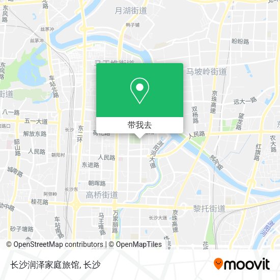长沙润泽家庭旅馆地图