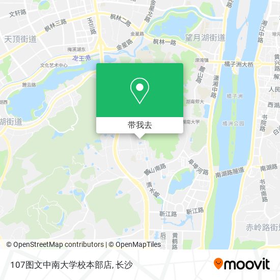 107图文中南大学校本部店地图