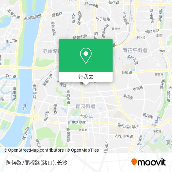 陶铸路/鹏程路(路口)地图