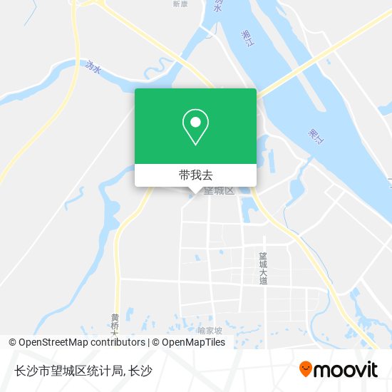 长沙市望城区统计局地图