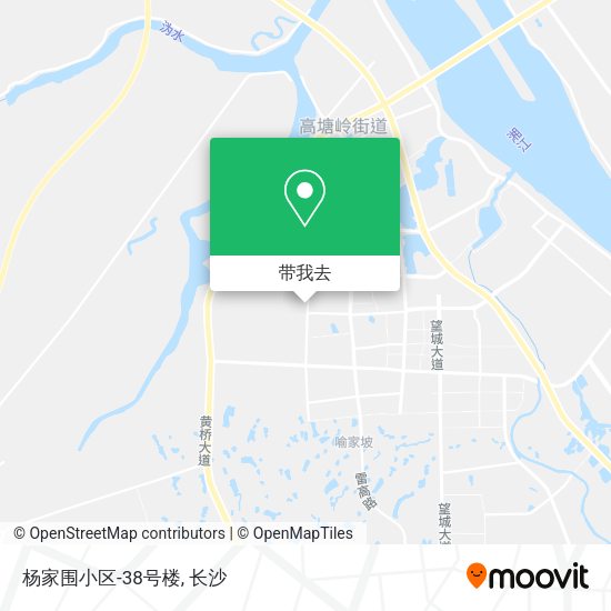 杨家围小区-38号楼地图