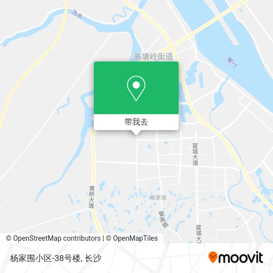 杨家围小区-38号楼地图