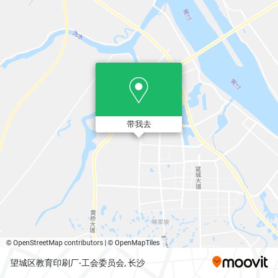 望城区教育印刷厂-工会委员会地图