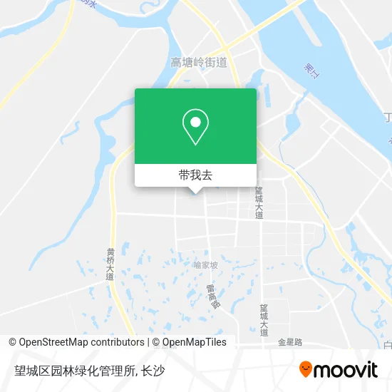 望城区园林绿化管理所地图