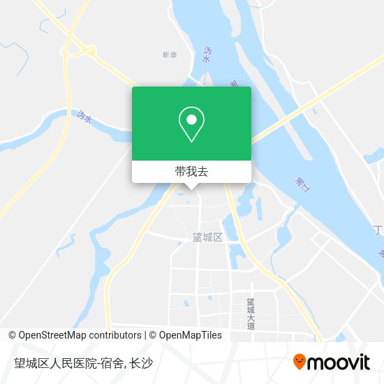 望城区人民医院-宿舍地图