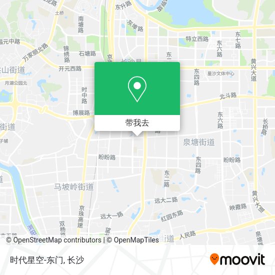 时代星空-东门地图