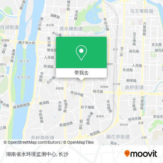 湖南省水环境监测中心地图
