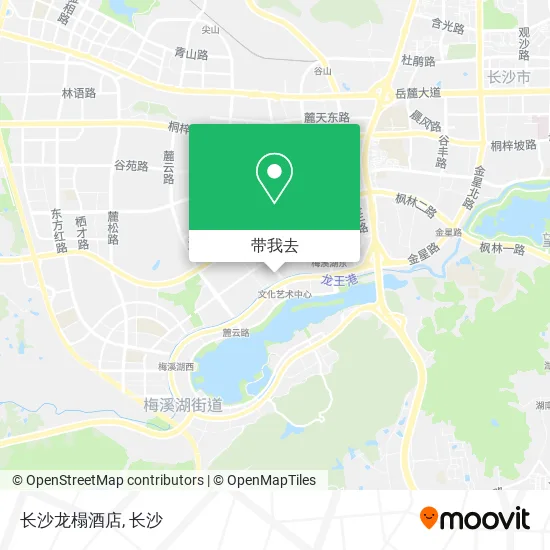 长沙龙榻酒店地图
