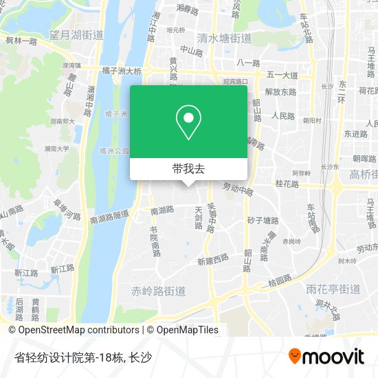 省轻纺设计院第-18栋地图