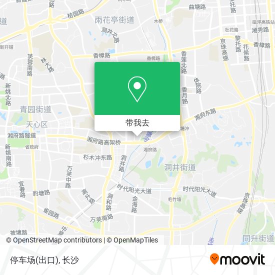 停车场(出口)地图