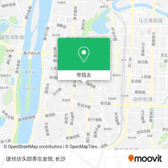 瑗丝坊头部养生发馆地图