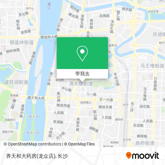 养天和大药房(龙众店)地图