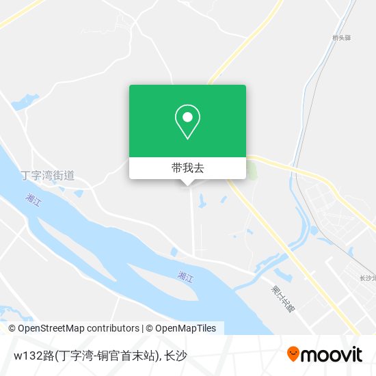 w132路(丁字湾-铜官首末站)地图