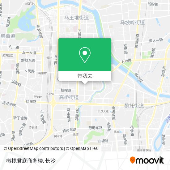 橄榄君庭商务楼地图