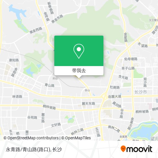 永青路/青山路(路口)地图