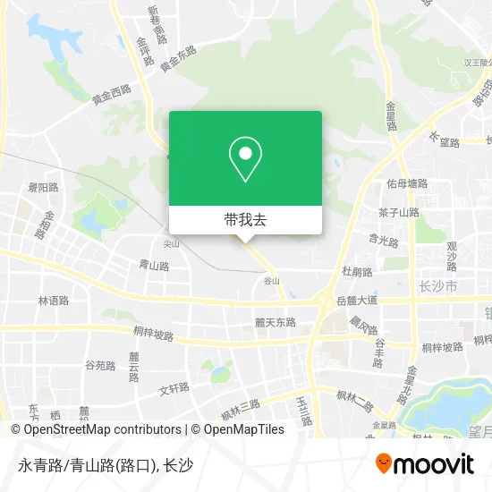 永青路/青山路(路口)地图