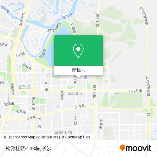 松雅社区-148栋地图