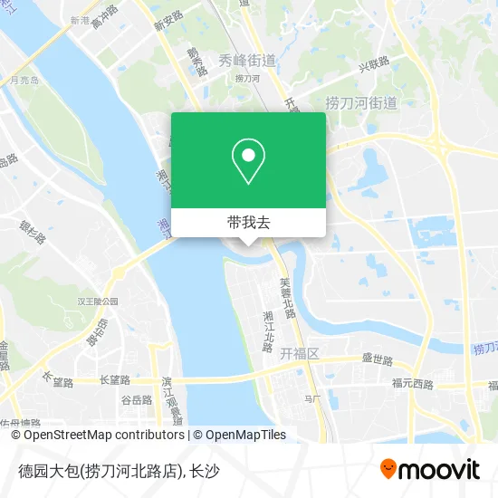 德园大包(捞刀河北路店)地图