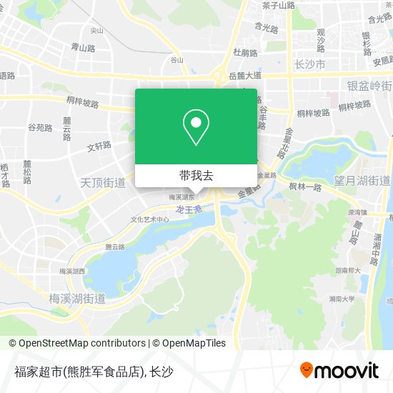 福家超市(熊胜军食品店)地图