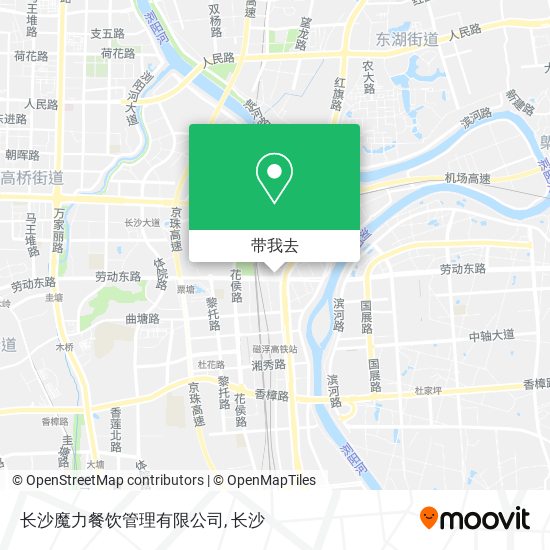 长沙魔力餐饮管理有限公司地图