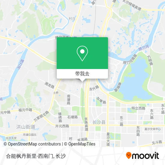 合能枫丹新里-西南门地图