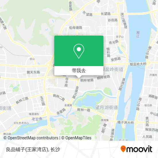 良品铺子(王家湾店)地图