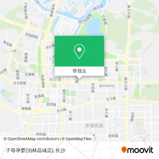 子母孕婴(泊林晶城店)地图